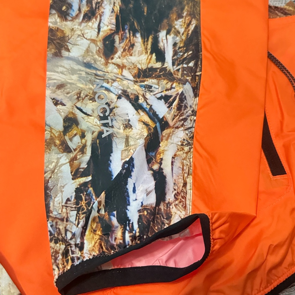 Nike NOCTA Jacket Mens Medium Pullover Mountain View Camo Forza (FB1783-731) - Picture 8 of 10